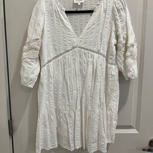 White Bohme boho dress, size M, worn once
